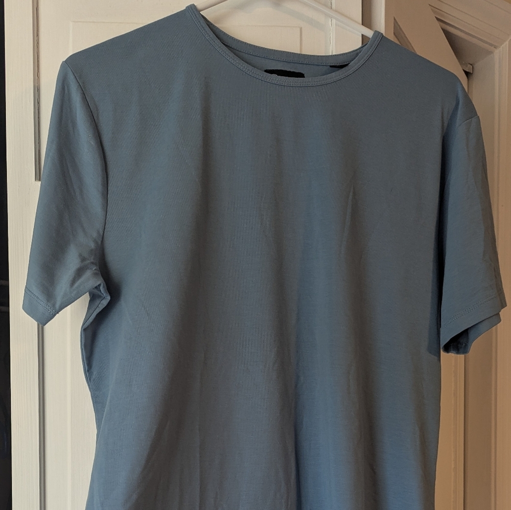 Cuts Clothing Slate Blue Short Sleeve Tee
